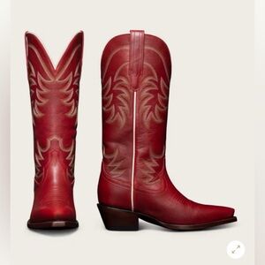 Red Western Cowboy Boots